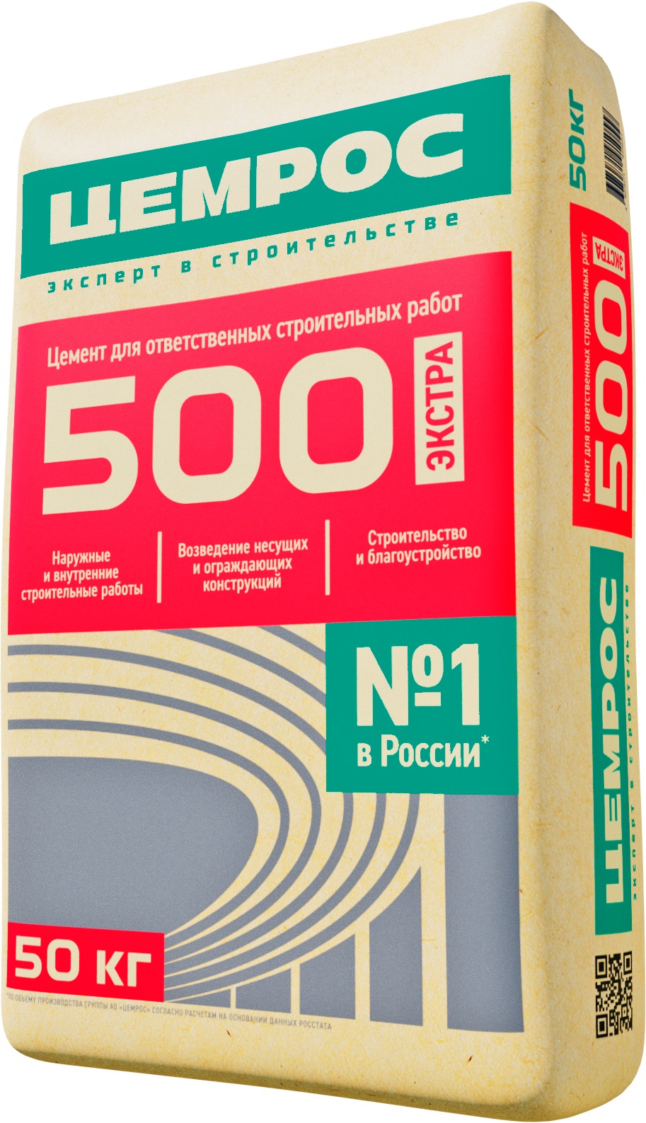 Цемент ЦЕМРОС (ЕВРОЦЕМЕНТ) М500Д0 ЦЕМ I 42,5Н 50 кг — цена в Старом Осколе,  купить в интернет-магазине, характеристики и отзывы, фото